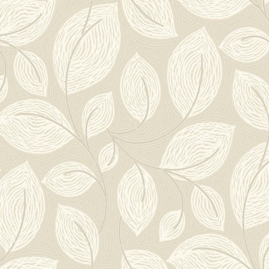 York EV3923 Candice Olson Casual Elegance Contoured Leaves Sand - tapeta w liście