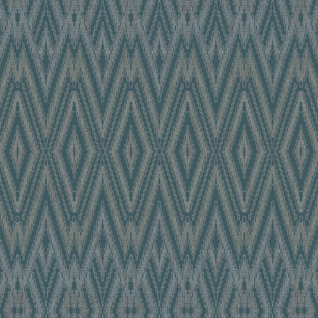 York EV3915 Candice Olson Casual Elegance Diamond Marquise Tropicana - tapeta z motywem ikatu
