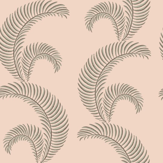 Sandberg S10441 Palm Garden Jasmine Pink - tapeta w liście palmowe