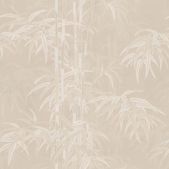 Sandberg S10541 Palm Garden Leon Beige - mural w gałęzie bambusa