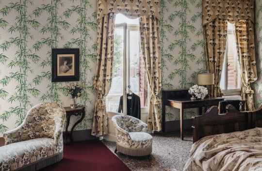 Sandberg S10443 Palm Garden Leon Garden Green - tapeta w gałęzie bambusa