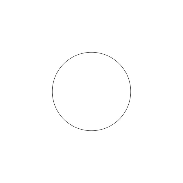 Texdecor Rond_S Slim Deco - okrągły panel akustyczny w rozmiarze S