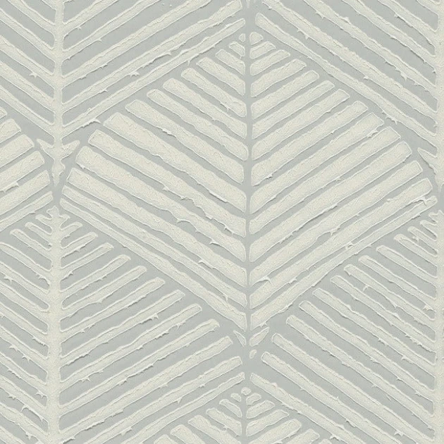 York RRD7661N Ronald Redding Industrial Interiors Volume III Universal Nature High Performance Fog - tapeta w liście w minimalistycznym stylu