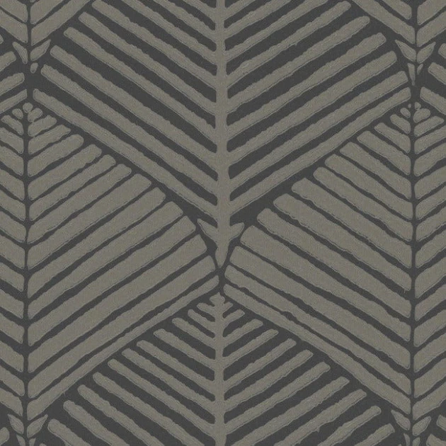 York RRD7662N Ronald Redding Industrial Interiors Volume III Universal Nature High Performance Shadow - tapeta w liście w minimalistycznym stylu