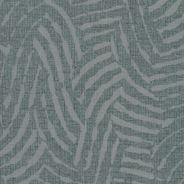 York RRD7654W1 Ronald Redding Industrial Interiors Volume III Helix High Performance Juniper - tapeta w abstrakcyjne linie na tle imitującym strukturę lnu