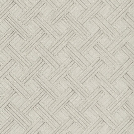 York RRD7647 Ronald Redding Industrial Interiors Volume III Wickwork High Performance Pearl Trax - tapeta w geometryczny wzór