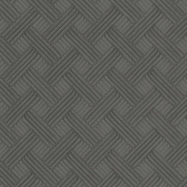York RRD7651 Ronald Redding Industrial Interiors Volume III Wickwork High Performance Shadow - tapeta w geometryczny wzór