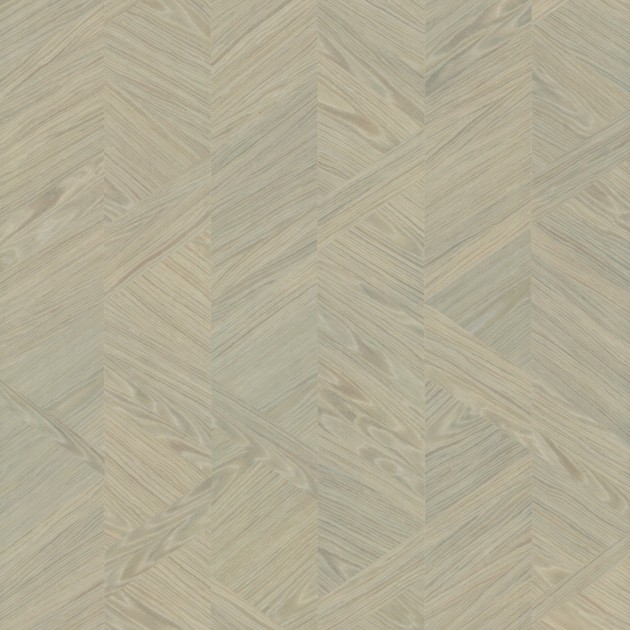 York GV0241 Ronald Redding Grasscloth & Natural Resource Interlocking Wood Moss - tapeta w drewnianą jodełkę