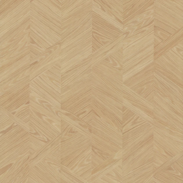 York GV0244 Ronald Redding Grasscloth & Natural Resource Interlocking Wood Oak - tapeta w drewnianą jodełkę