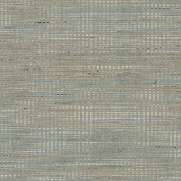 York GV0204 Ronald Redding Grasscloth & Natural Resource Marled Abaca Spruce/Neutral - tapeta strukturalna w paski