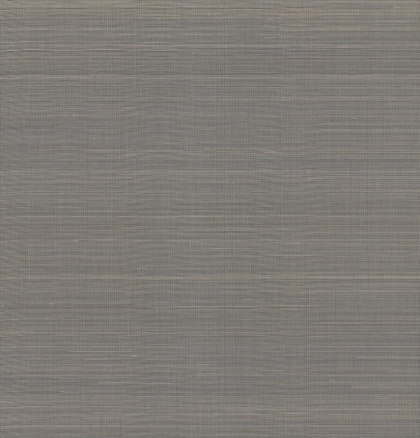 York GL0504GV Ronald Redding Grasscloth & Natural Resource Abaca Weave Charcoal - tapeta z ręcznie tkanych włókien z liści abacki