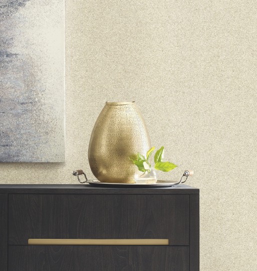 York GV0211 Ronald Redding Grasscloth & Natural Resource Terra Mica Crystal - tapeta z minerału mika