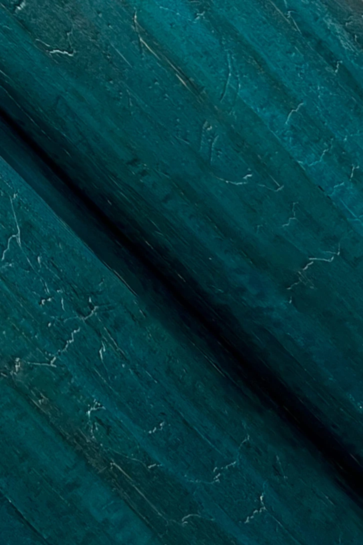 York MY9280GV Ronald Redding Grasscloth & Natural Resource Lotus Leaf Turquoise - tapeta wykonana z liści lili wodnych