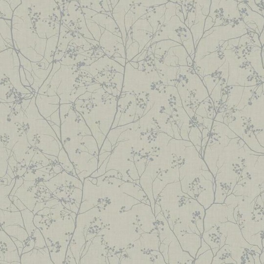 York DD3814 Antonina Vella Dazzling Dimensions Vol II Luminous Branches Grey/Silver - tapeta w roślinny motyw