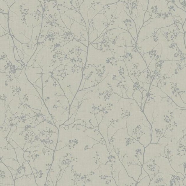 York DD3814 Antonina Vella Dazzling Dimensions Vol II Luminous Branches Grey/Silver - tapeta w roślinny motyw