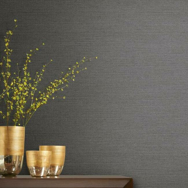 York Y6200901 Antonina Vella Dazzling Dimensions Vol II Shining Sisal Silver - strukturalna tapeta z sizalu z metalicznymi akcentami