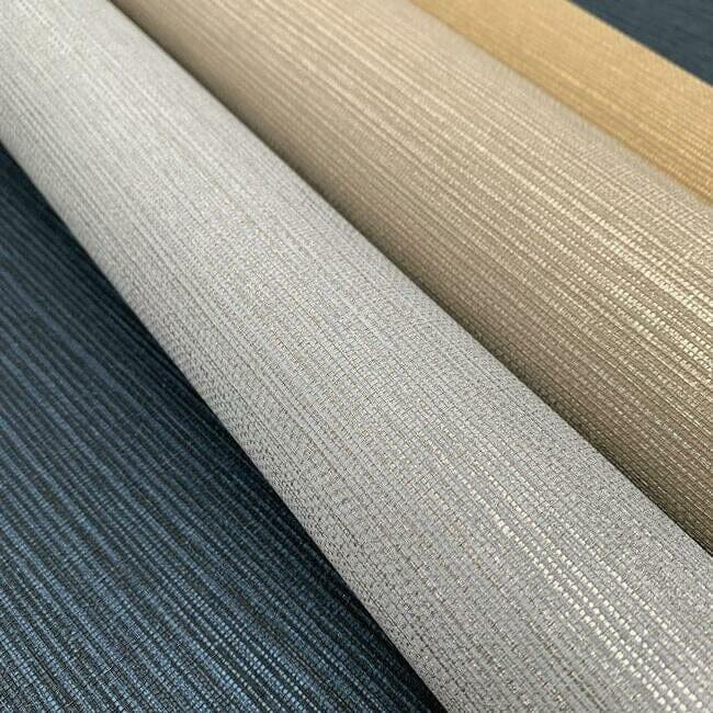 York Y6200909 Antonina Vella Dazzling Dimensions Vol II Shining Sisal White - strukturalna tapeta z sizalu z metalicznymi akcentami