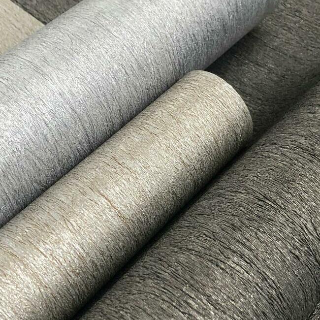 York Y6201302 Antonina Vella Dazzling Dimensions Vol II Natural Texture Charcoal - ciemnoszara tapeta strukturalna