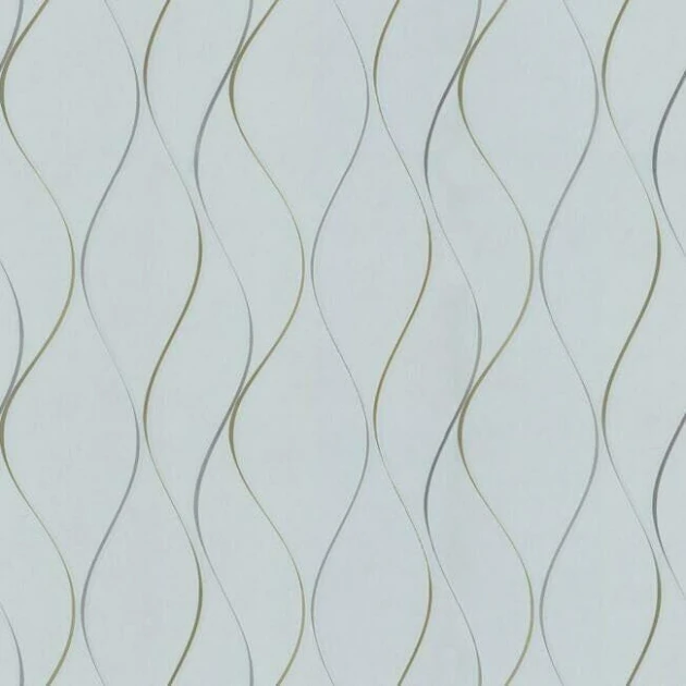 York DD3701 Antonina Vella Dazzling Dimensions Vol II Wavy Stripe Light Blue - tapeta w metaliczne linie