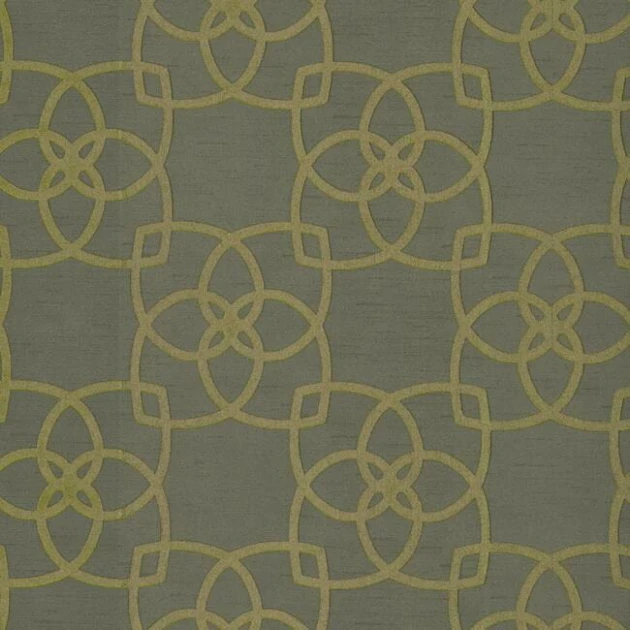 York Y6200204 Antonina Vella Dazzling Dimensions Vol II Serendipity Charcoal/Gold - tapeta w geometryczne kwiaty