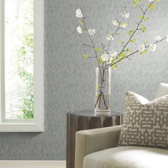 York MD7212 Antonina Vella Modern Metals Second Edition Shimmering Patina Spa/Silver - tapeta z efektem metalicznej patyny