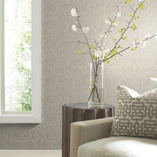 York WP-1159 Antonina Vella Modern Metals Second Edition Shimmering Patina On Grey - tapeta z efektem metalicznej patyny