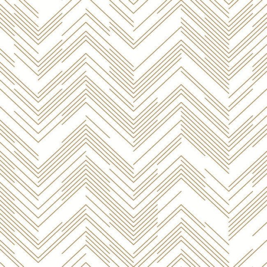 York MD7222 Antonina Vella Modern Metals Second Edition Polished Chevron White/Gold - tapeta w motyw jodełki
