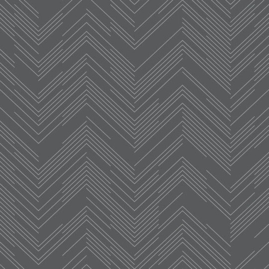 York MD7226 Antonina Vella Modern Metals Second Edition Polished Chevron Charcoal/Silver - tapeta w motyw jodełki
