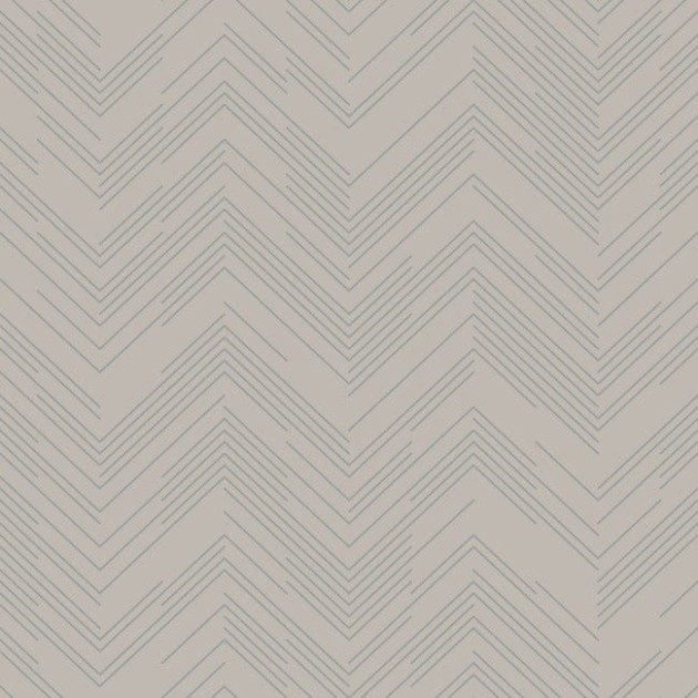 York MD7227 Antonina Vella Modern Metals Second Edition Polished Chevron Taupe/Silver - tapeta w motyw jodełki