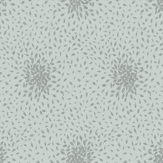 York MD7101 Antonina Vella Modern Metals Second Edition Petite Leaves Spa/Silver - tapeta w roślinny motyw