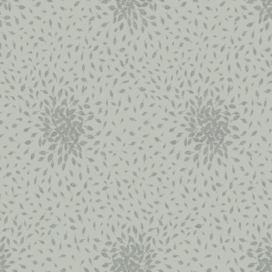 York MD7104 Antonina Vella Modern Metals Second Edition Petite Leaves Eucalyptus/Silver - tapeta w roślinny motyw