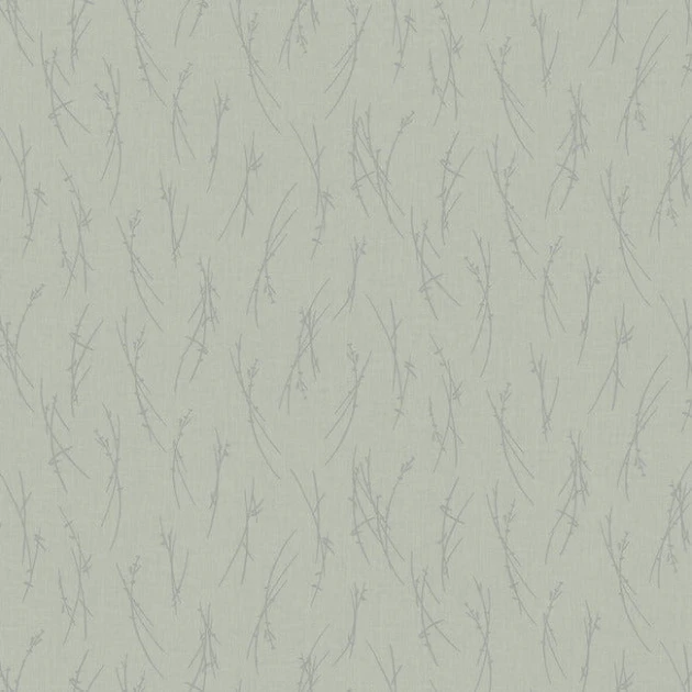 York MD7194 Antonina Vella Modern Metals Second Edition Sprigs Eucalyptus/Silver - tapeta w roślinny motyw