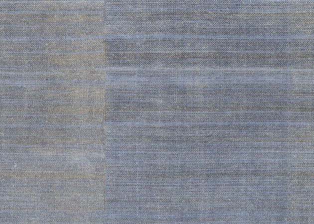 J&V 5200 Textures Unito Oltremare - tapeta imitująca tkaninę w etnicznym wydaniu
