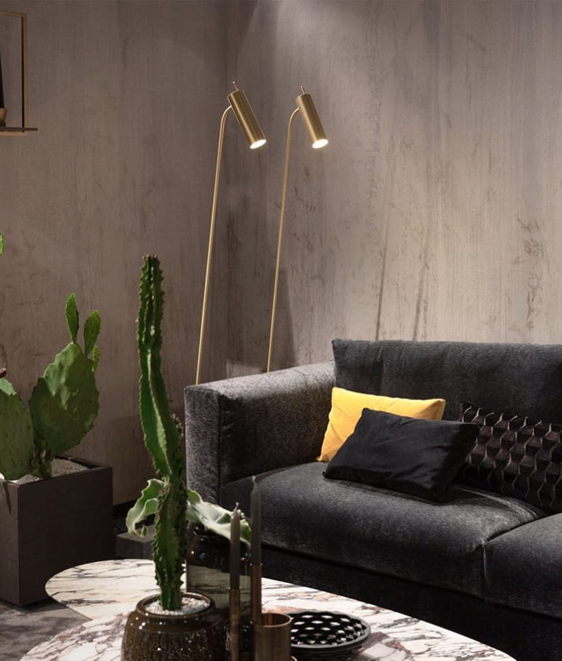 Texturae TXWF19649 Figure Nature Roots A - mural w trawy na surowym tle