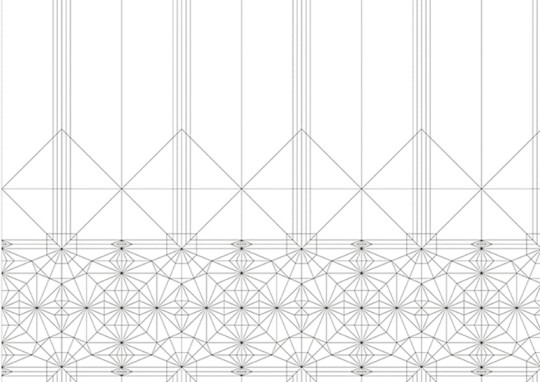 Texturae TXWR16246 Figure Geometric Butterfly A - mural w geometryczny motyw