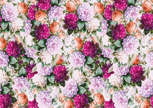 Texturae TXWR16251 Texture Nature Wintergarden B - mural w kwiaty