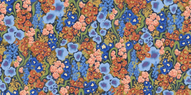 Boras Tapeter 9601W Studio Colorful Flower Multi - mural łąka kwiatów