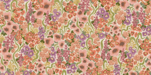 Boras Tapeter 9602W Studio Colorful Flower Multi - mural łąka kwiatów