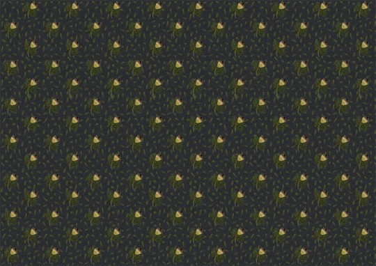 Texturae TXWR16292 Pattern Nature Gradient Flowers I A - mural w roślinny wzór