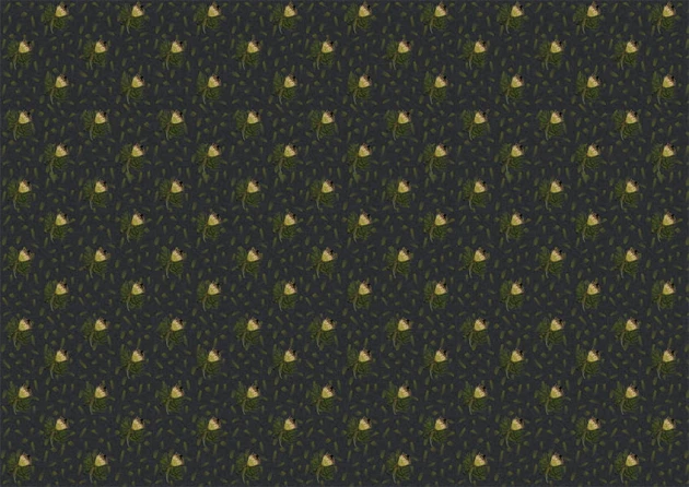 Texturae TXWR16292 Pattern Nature Gradient Flowers I A - mural w roślinny wzór