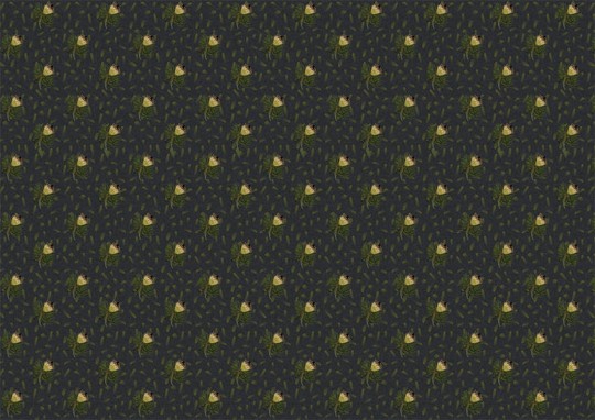 Texturae TXWR16292 Pattern Nature Gradient Flowers I B - mural w roślinny wzór