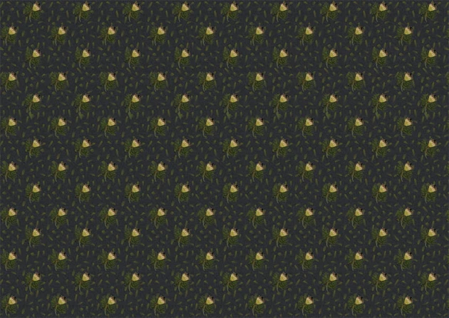 Texturae TXWR16292 Pattern Nature Gradient Flowers I B - mural w roślinny wzór