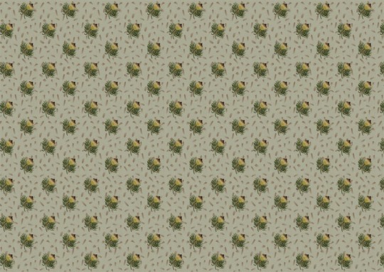 Texturae TXWR16291 Pattern Nature Gradient Flowers I B - mural w roślinny wzór