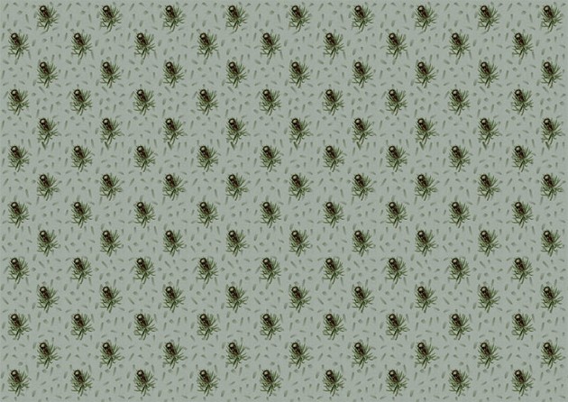 Texturae TXWR16295 Pattern Nature Gradient Flowers III A - mural w roślinny wzór