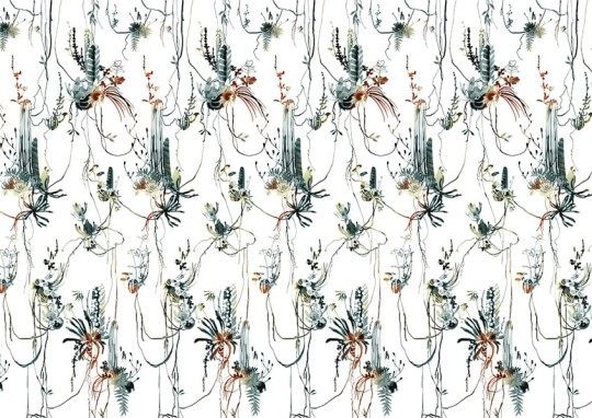 Texturae TXWR16186 Pattern Nature Nester Pattern B - mural w roślinny motyw