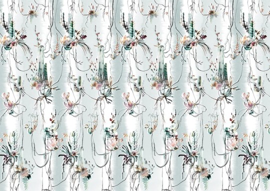 Texturae TXWR16187 Pattern Nature Nester Pattern A - mural w roślinny motyw