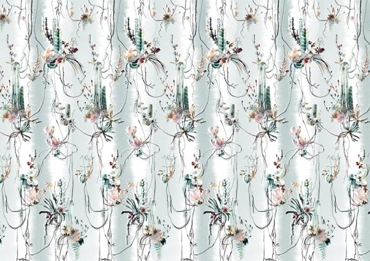 Texturae TXWR16187 Pattern Nature Nester Pattern B - mural w roślinny motyw