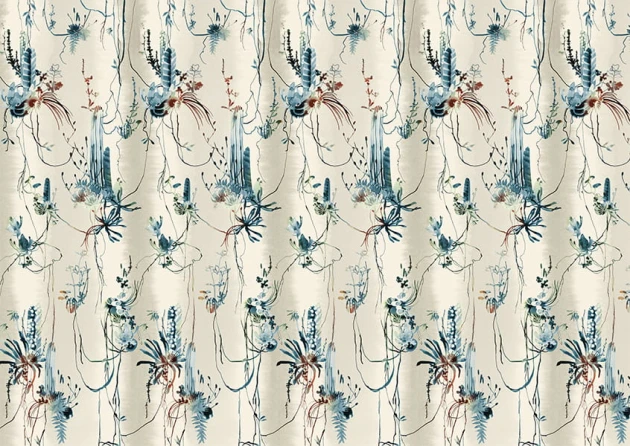Texturae TXWR16188 Pattern Nature Nester Pattern A - mural w roślinny motyw