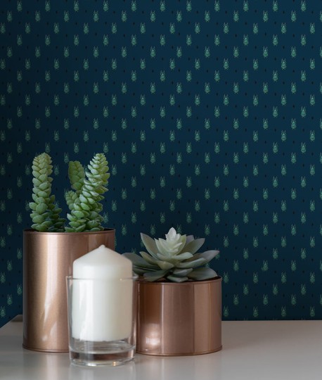 Texturae TXWR16182 Pattern Nature Eupholus B - mural w minimalistyczny motyw roślinny