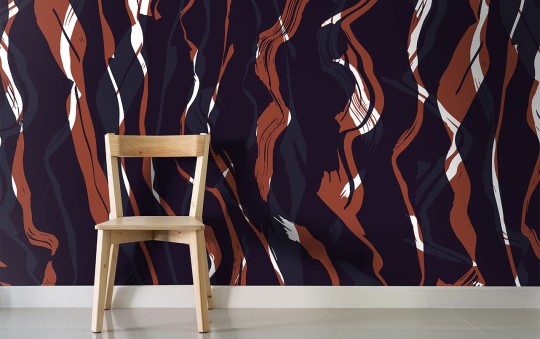 Texturae TXWR18465 Texture Abstract Brush Stripe A - mural w abstrakcyjny wzór